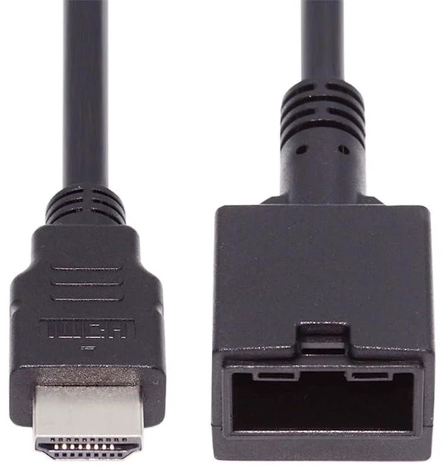 Main image of xiwai HDMI 1.4 4K Type A Male to Type-E Female Audio Video Cable for Automotive Connection System Grade Connector 1.6ft