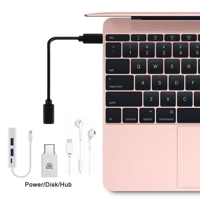 Alt view image 6 of 6 - USB-C USB 3.1 Type C Male to Female Extension Data Cable for Laptop Tablet Mobile Phone 1m