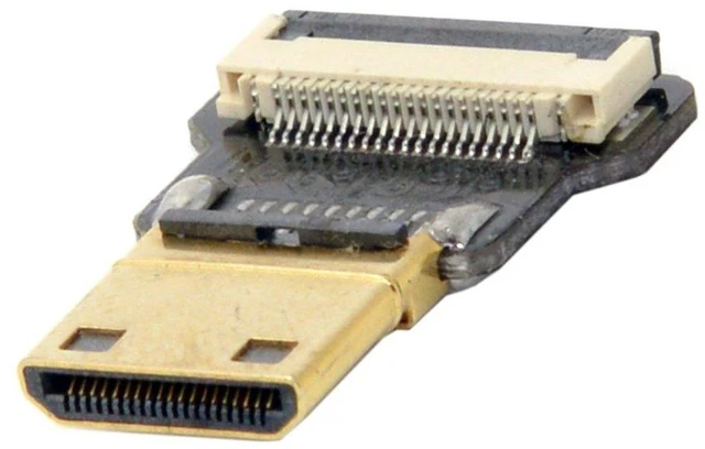 Main image of JSER CYFPV Mini HDMI Type C Male Connector Standard Straight for FPV HDTV Multicopter Aerial Photography