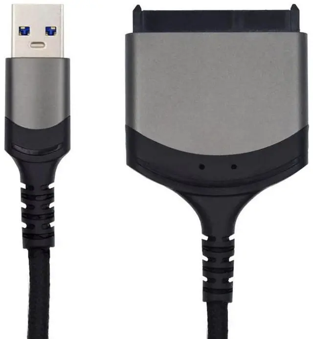 Alt view image 6 of 7 - 5Gbps USB 3.0 Type-A to SATA 22 Pin Adapter Cable for 2.5" Hard Disk Driver SSD
