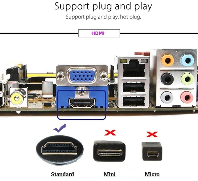 Alt view image 6 of 7 - xiwai 4K Virtual Display Adapter HDMI 1.4 DDC EDID Dummy Plug Headless Ghost Display 1920x1080p@60Hz