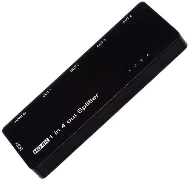 Main image of Xiwai HDMI 2.0 Splitter 4K 60hz Converter Ultra-HD Switch 1-IN-4-OUT 18Gbps UHD Hub Support HDCP SST Extended