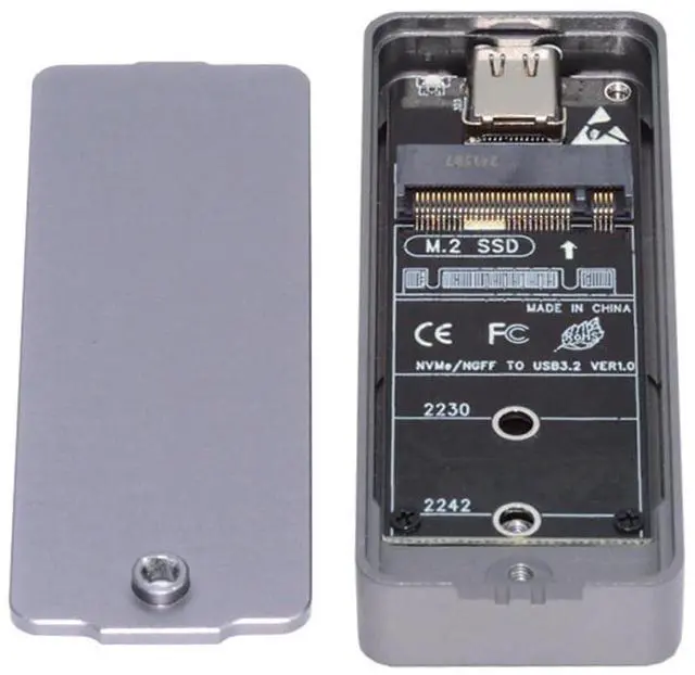 Main image of Xiwai 20Gbps Type-C USB3.2 Gen2 USB4 to M-Key M.2 NVMe NGFF SATA 2242/2230mm SSD Enclosure PCBA Adapter RTL9220 Chipset