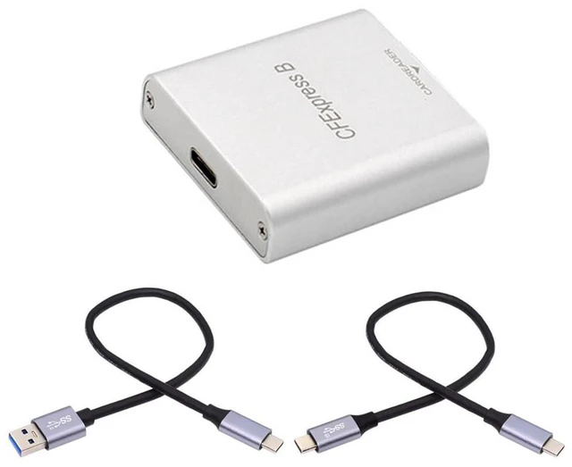 Main image of xiwai USB3.1 Type-C USB3.0 Type-A to CFE Type-B Slot Card Reader Gen 2 10Gpbs CF Express Extension Adapter with USB C to USB C/USB A Cable