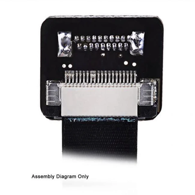 Alt view image 4 of 6 - JSER CYFPV USB2.0 Micro-USB USB-C Male Female Connector Socket for FPV HDTV Multicopter Aerial Photography (Cable-0.8M)