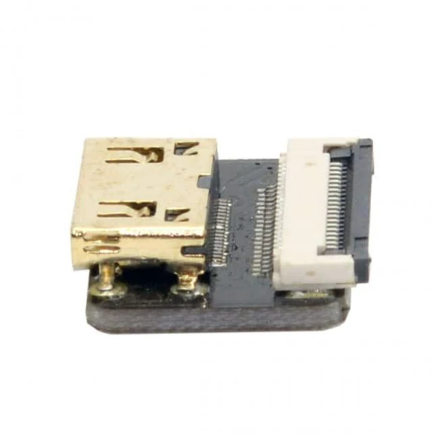 Alt view image 3 of 7 - JSER CYFPV Mini HDMI Type C Female Connector Socket for FPV HDTV Multicopter Aerial Photography