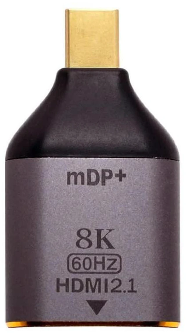 Main image of xiwai Mini DisplayPort 1.4 Source to HDMI 2.0 Display 8K 60hz UHD 4K Mini-DP to HDMI Male Monitor Adapter Connector