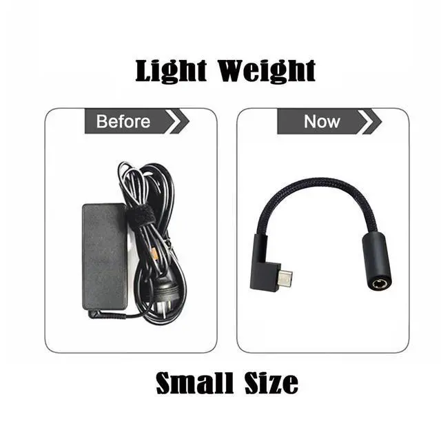 Alt view image 6 of 7 - xiwai DC Jack 5.5x2.5mm Input to 3Pin Power Plug Cable Compatible for Laptop Blade Pro 17 and 15 Model Support 230W/160W Charge Adapter