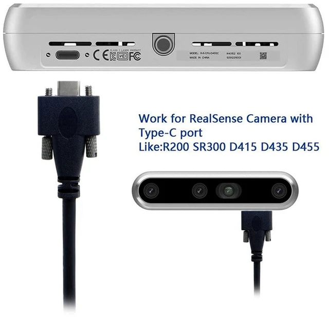 Alt view image 6 of 7 - xiwai 3.0m USB 3.1 Type-C Dual M2 Screws Locking to Locking USB-C 10Gbps Data Cable Panel Mount Type (300cm)