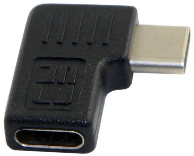 Main image of USB C Connector,USB 3.1 Type-C Male to Female 90 Degree Left Right Angled Extension Adapter for Laptop & Tablet & Mobile Phone