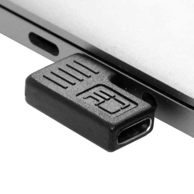 Alt view image 4 of 7 - USB C Connector,USB 3.1 Type-C Male to Female 90 Degree Left Right Angled Extension Adapter for Laptop & Tablet & Mobile Phone