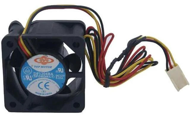 Main image of for TOP motor 4028 DF1204BA-3 Dual balls bearing fan with 12V 0.25A 12V 0.25A 3 Wires 3Pins Connector