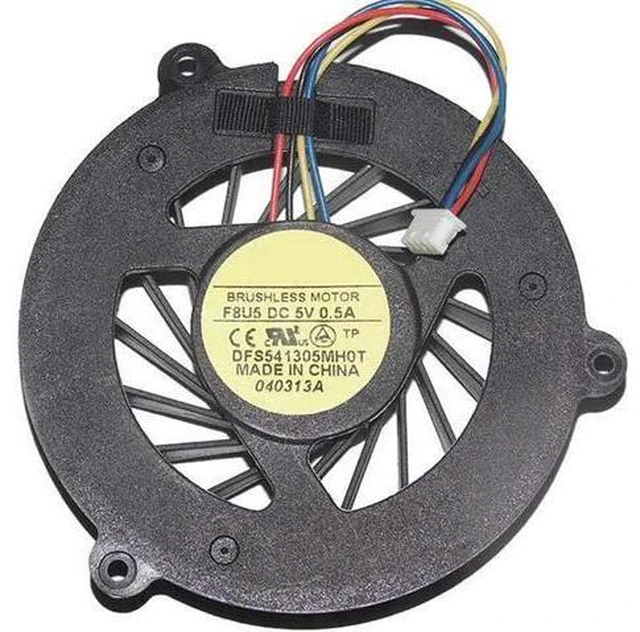 Main image of for DFS541305MH0T 5V 0.5A 4 Wires F8U5 Fan for G50VT-X5 G50V-X1 notebook