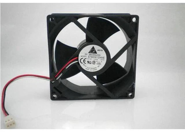 Main image of for Delta 90MM EFB0912HHE 12v 0.63A Dual balls bearing DC Fan with 3 Wires 3Pins connector