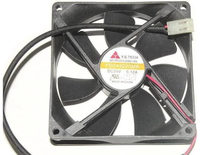 Main image of for 92x92x25mm FD249225MB 9cm 24V 0.12A 90mm 2Wire Inverter Fan