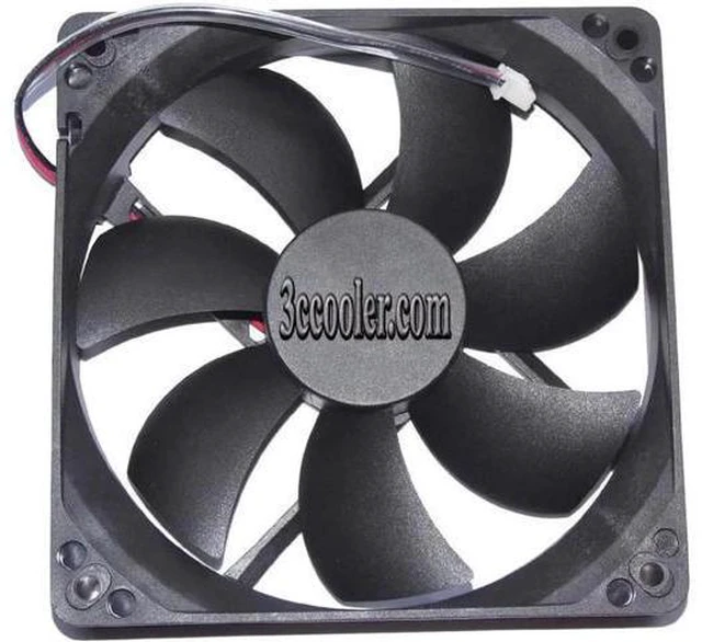 Main image of for 120*25mm HA1225L12S-Z DC12V 0.33A 2 wires 2 pins 12CM case fan