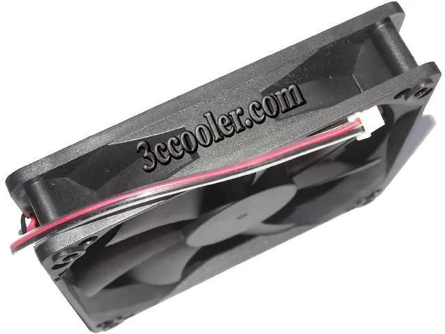 Alt view image 4 of 6 - for 120*25mm HA1225L12S-Z DC12V 0.33A 2 wires 2 pins 12CM case fan
