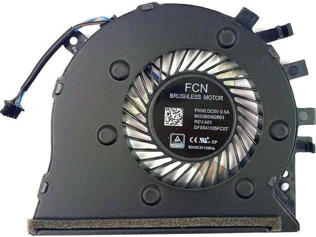 Alt view image 2 of 5 - Aomoproing Cpu cooling fan for HP 17-BY 17-BY0062ST 17-CA 17-CA0003NA 17-CA0007NA