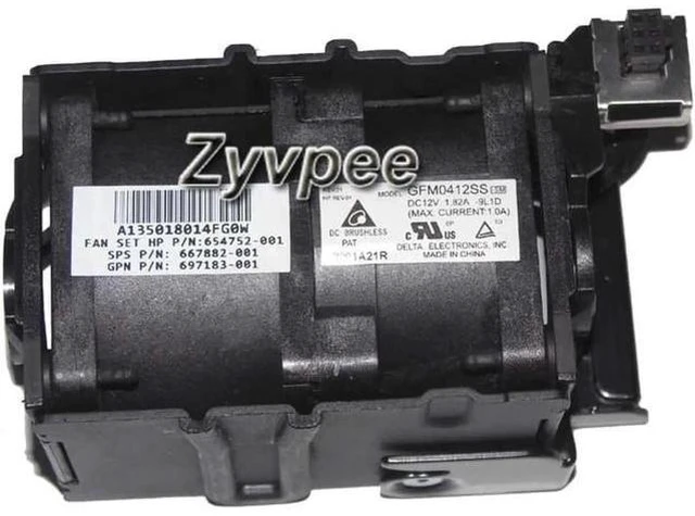 Main image of for 40mm 4056 654752-001 667882-001 9L1D DC12V 1.82A 4cm Server Cooling for DL360 G8