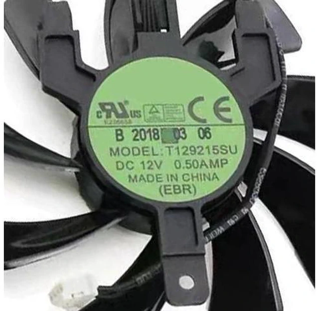 Alt view image 5 of 6 - Graphics Card Cooling Fans Suitable forSapphire RX 470D Gold OC RX 470D Platinum OC RX 570 Pulse ITX Series Desktop T129215SU 85mm 12V 0.5A 4Pin Video Card Cooler Fans GPU Fan