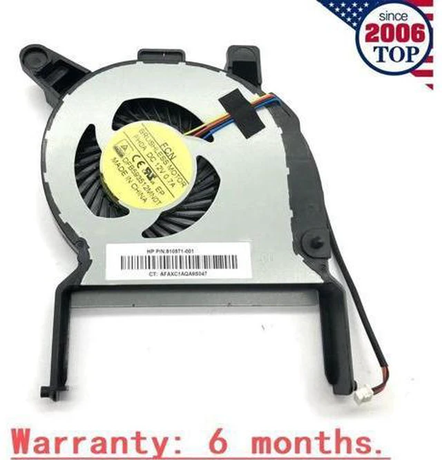 Alt view image 3 of 5 - Aomoproing Cpu cooling fan for HP EliteDesk 800 G2 810571-001 DFB593512MN0T