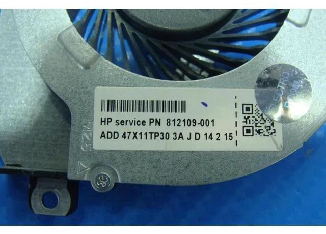 Alt view image 2 of 4 - Aomoproing Cpu cooling fan for HP Pavilion 15-ab053nr 15.6 inches 812109-001