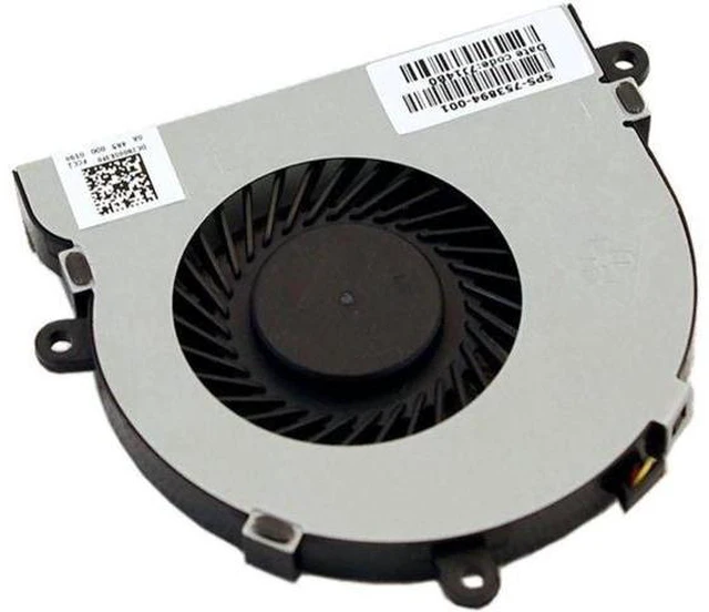 Alt view image 2 of 5 - Aomoproing Cpu cooling fan for HP 15-G000 15-G100 DC28000E3S