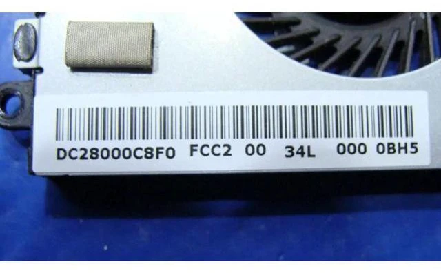 Alt view image 2 of 5 - Aomoproing Cpu cooling fan for Dell Inspiron 15-3521 15.6 inches 74X7K DC28000C8A0 #1