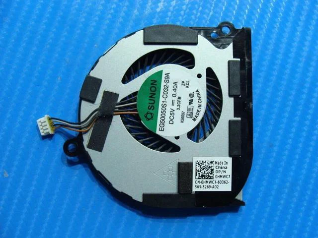 Alt view image 2 of 4 - Aomoproing Cpu cooling fan for Dell Latitude E7450 14 inches HMWC7 DC28000F5SL