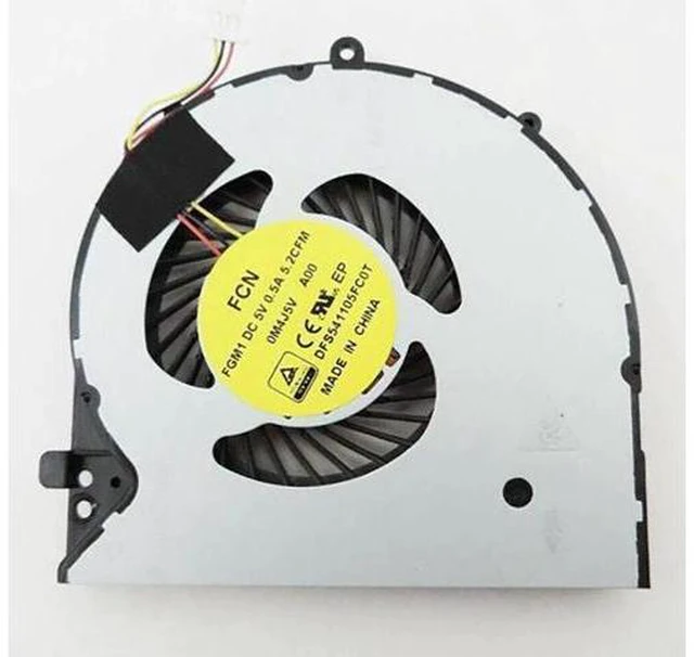 Alt view image 2 of 5 - Aomoproing Cpu cooling fan for Dell Latitude 15 3570 3470 0M4J5V BAZA0707R5H-Y006