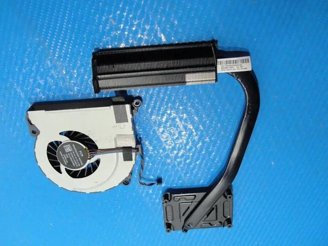 Alt view image 2 of 4 - Aomoproing Cpu cooling fan for HP ENVY 17t-j100 17.3 inches with Heatsink 720231-001