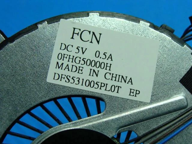 Alt view image 2 of 5 - Aomoproing Cpu cooling fan for HP Pavilion 15-au010wm 15.6 inches 856359-001 47G34TP103
