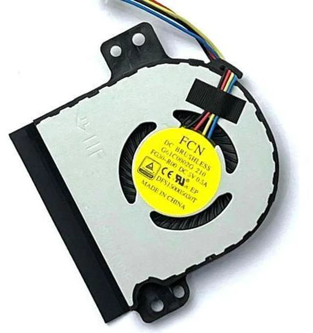 Alt view image 3 of 5 - Aomoproing Cpu cooling fan for Toshiba Satellite C50 R50-B R50-B-10G DFS150005030