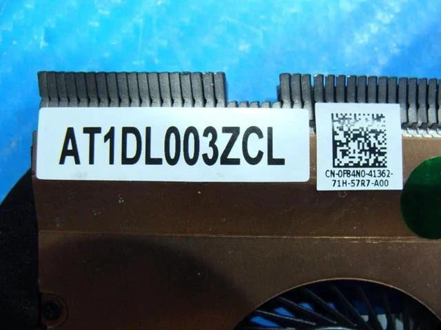 Alt view image 3 of 5 - Aomoproing Cpu cooling fan for Dell Latitude E7470 14 inches with Heatsink F84N0 AT1DL003ZCL