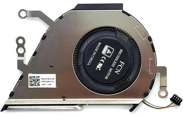 Alt view image 3 of 5 - Aomoproing Cpu cooling fan for Asus Vivibook 14 inches X420U X420UA X420UQ 13NB0LA0M02111