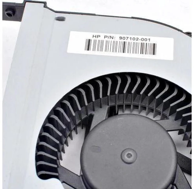 Alt view image 2 of 5 - Aomoproing Cpu cooling fan for HP Z2 MINI G3 G4 BUC1012VN-00 907102-001 DC12V 4WIRE