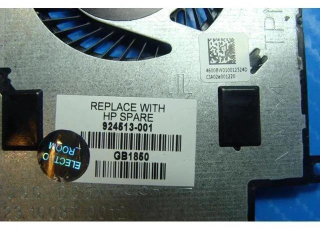 Alt view image 2 of 5 - Aomoproing Cpu cooling fan for HP Pavilion x360 15-br080wm 15.6 inches with Heatsink 924513-001