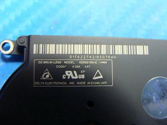 Alt view image 2 of 5 - Aomoproing Cpu cooling fan for Air A1465 11 inches 2015 MJVP2LL/A 923-00500