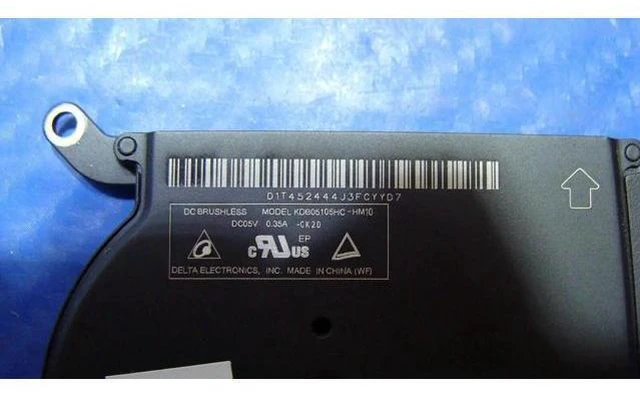 Alt view image 3 of 5 - Aomoproing Cpu cooling fan for Air A1466 13 inches 2014 MD760LL/B MD761LL/B 923-0442