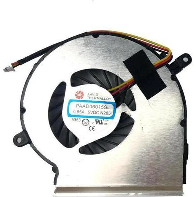 Alt view image 3 of 5 - Aomoproing Gpu and Cpu cooling fan for MSI GE62 6QC 6QD 6QF GL72 7RDX Series 3Pin