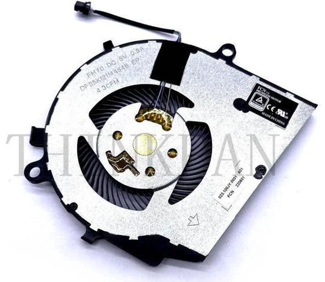 Alt view image 3 of 5 - AomoproingCpu cooling fan for Dell Latitude 3410 3510 E3410 E3510 0K61GC K61GC