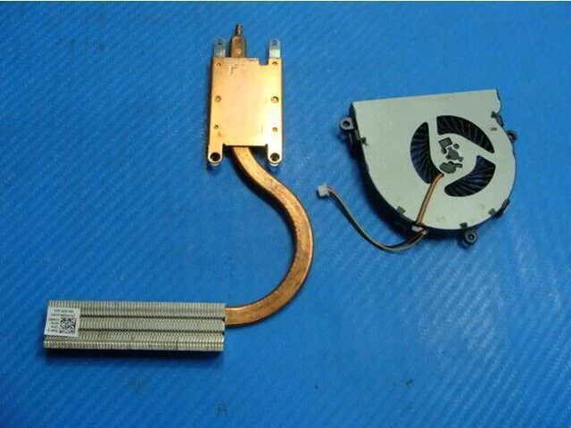 Alt view image 3 of 5 - Aomoproing Cpu cooling fan for Dell Inspiron 17-3737 17.3 inches with Heatsink 74X7K AT0ZH0020C0
