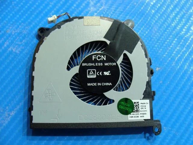 Alt view image 2 of 4 - Aomoproing Cpu cooling fan for Dell Precision 5520 15.6 inches Left DC28000IQF0 VJ2HC