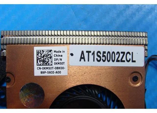 Alt view image 3 of 5 - Aomoproing Cpu cooling fan for Dell Latitude 7290 12.5 inches with Heatsink at1s5002zcl km50t