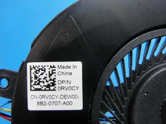 Alt view image 3 of 5 - Aomoproing Cpu cooling fan for Dell Vostro 13 5370 13.3 inches RV0CY
