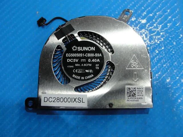 Alt view image 2 of 4 - Aomoproing Cpu cooling fan for Dell Latitude 5480 14 inches p5f39 dc28000ixsl