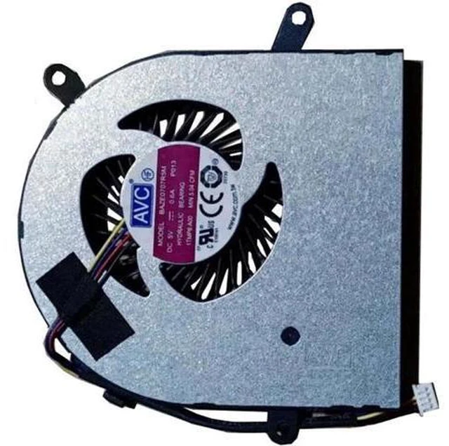 Alt view image 3 of 5 - Aomoproing Cpu cooling fan for Dell Inspiron 22-3280 24-3475 3477 3480 5490 W19B