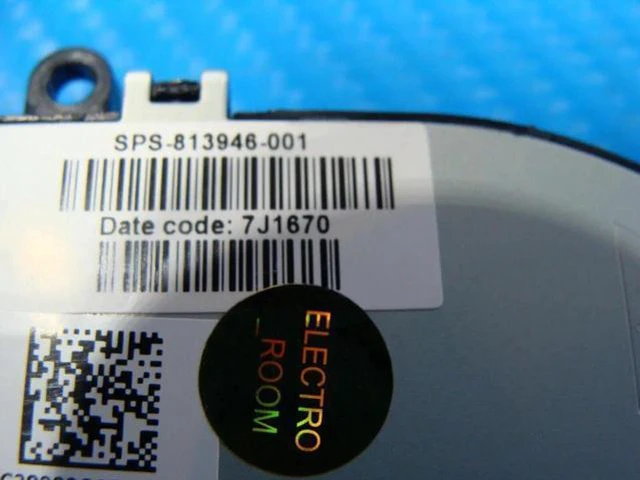 Alt view image 2 of 5 - Aomoproing Cpu cooling fan for HP Notebook 15-ay015dx 15.6 inches 813946-001