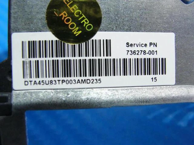 Alt view image 3 of 5 - Aomoproing Cpu cooling fan for HP Notebook 15-f337wm 15.6 inches 736278-001