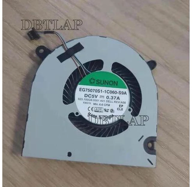 Main image of laptop CPU Cooling Fan For SUNON EG75070S1-1C060-S9A DC5V 0.37A Notebook 4-Wire Blower Cooling Fan